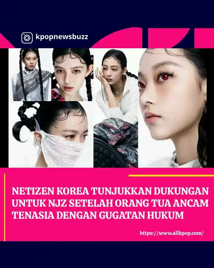 Image from Seputar Kpop & Kdrama Tahun 2025/2026 🇰🇷🇰🇷🇰🇷🇲🇨🇲🇨🇲🇨: Drama antara NJZ (sebelumnya NewJeans) dan TenAsia semakin panas! Sete...