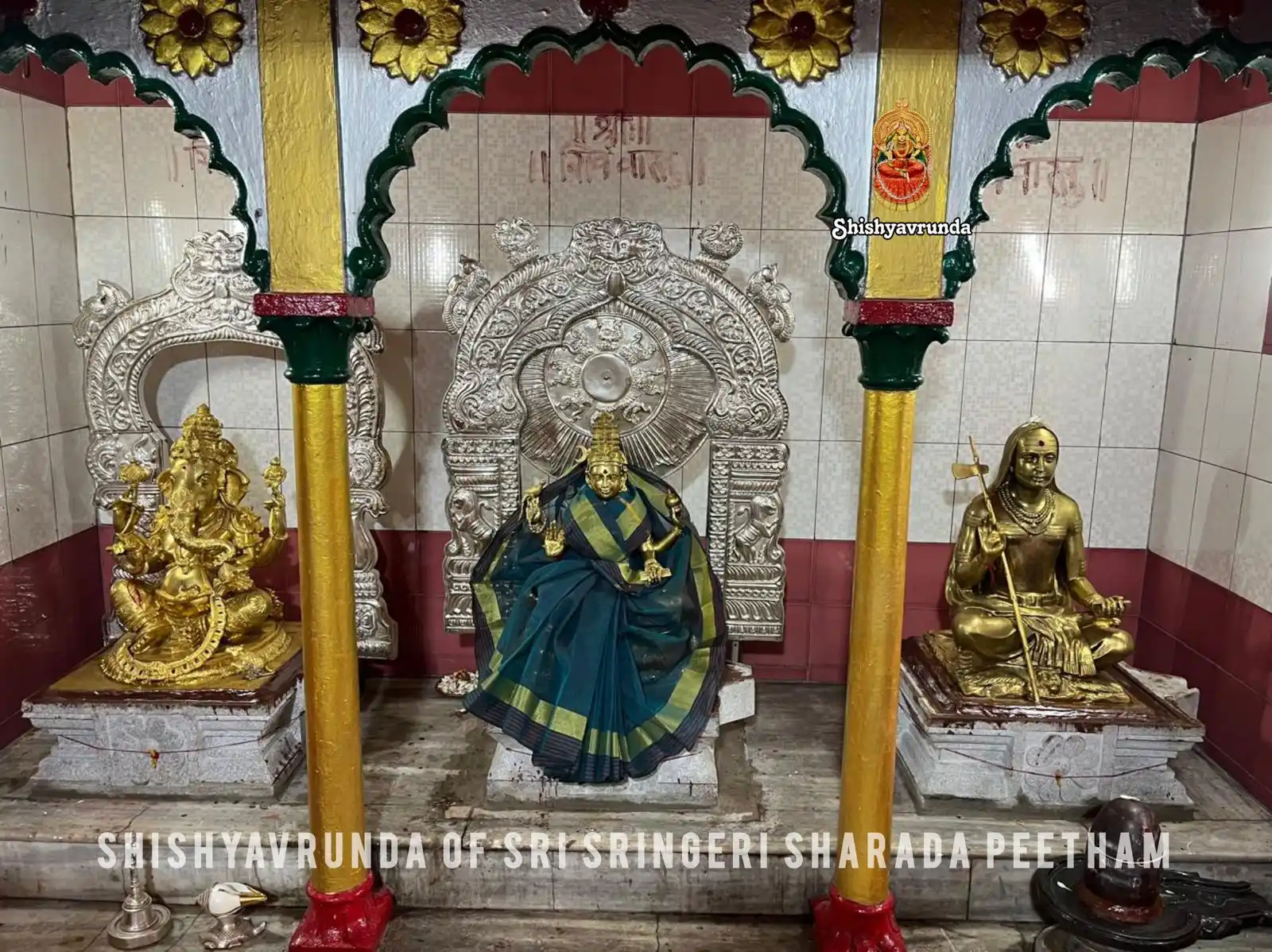 Image from Shishyavrunda of Sri Sringeri Sharada Peetham : Vijayayatra -2025 Jagadguru Sannidhanam Sri Sri Vidushekhara Bharati...