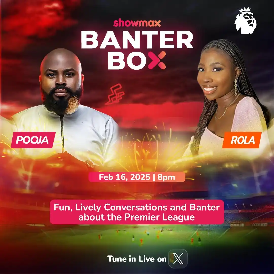 Image from Showmax Naija: IT'S MATCH DAY! Catch Liverpool vs Wolves and Tottenham vs Man United...