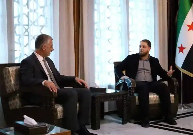 Image from صحيفة الفداء: وزير الداخلية ومحافظ حماة يبحثان أهمية تحسين وتطوير الأداء بما يلبي ت...