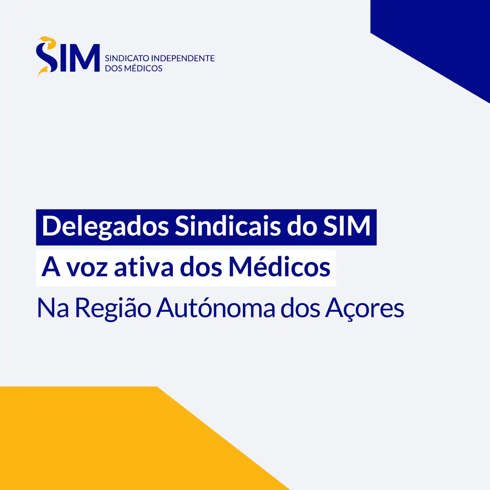 SIM - Sindicato Independente dos Médicos post