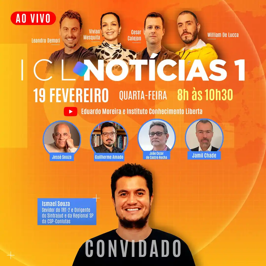 Image from Sintrajud Notícias: *Assista clicando neste link:* https://youtube.com/@institutoconhecime...