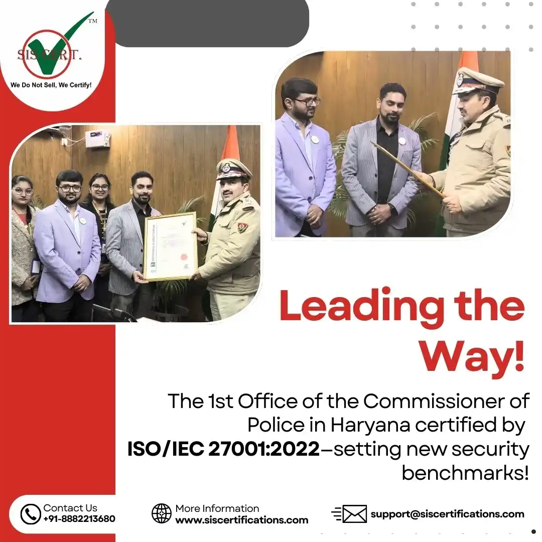 SIS Certifications Pvt Ltd post