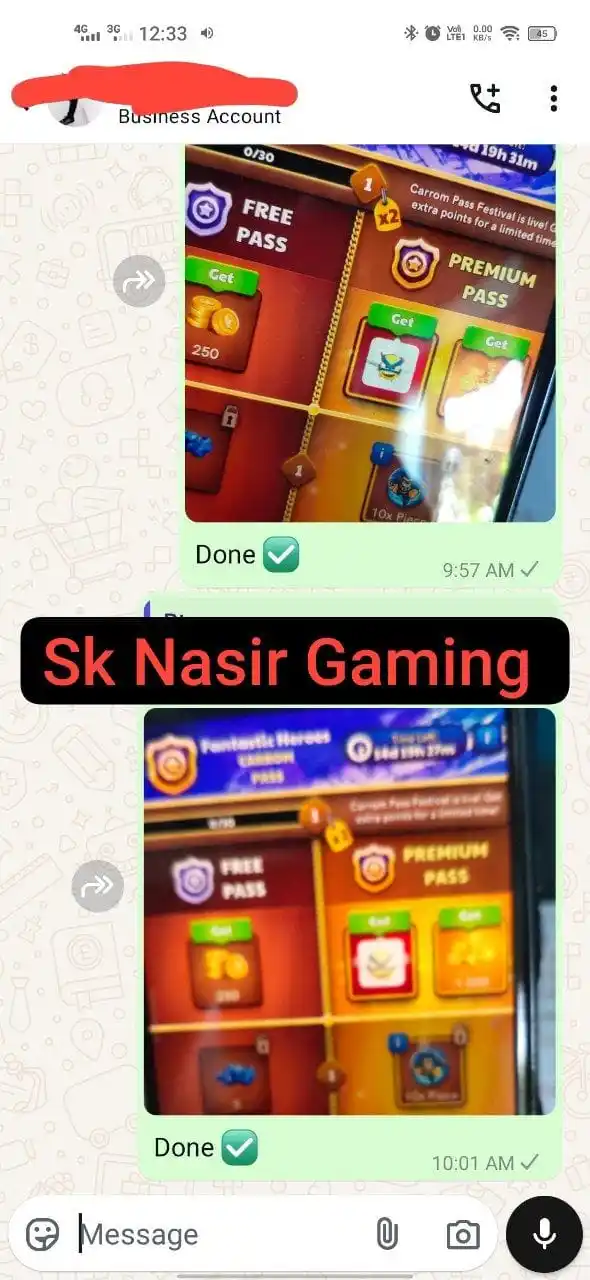 SK Nasir Gaming post