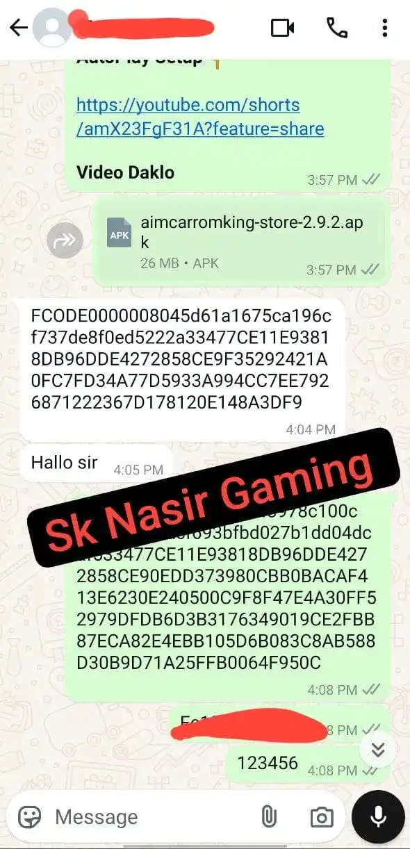SK Nasir Gaming post