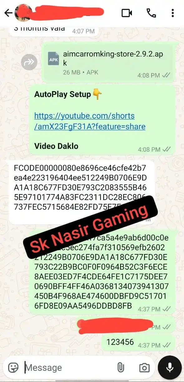 SK Nasir Gaming post