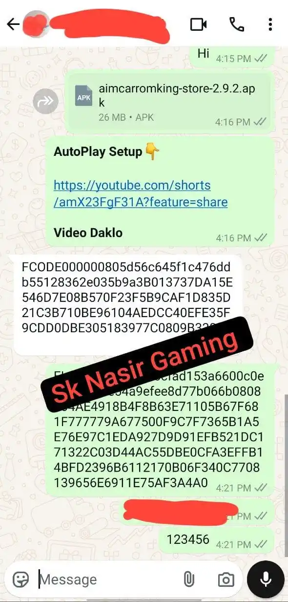 SK Nasir Gaming post