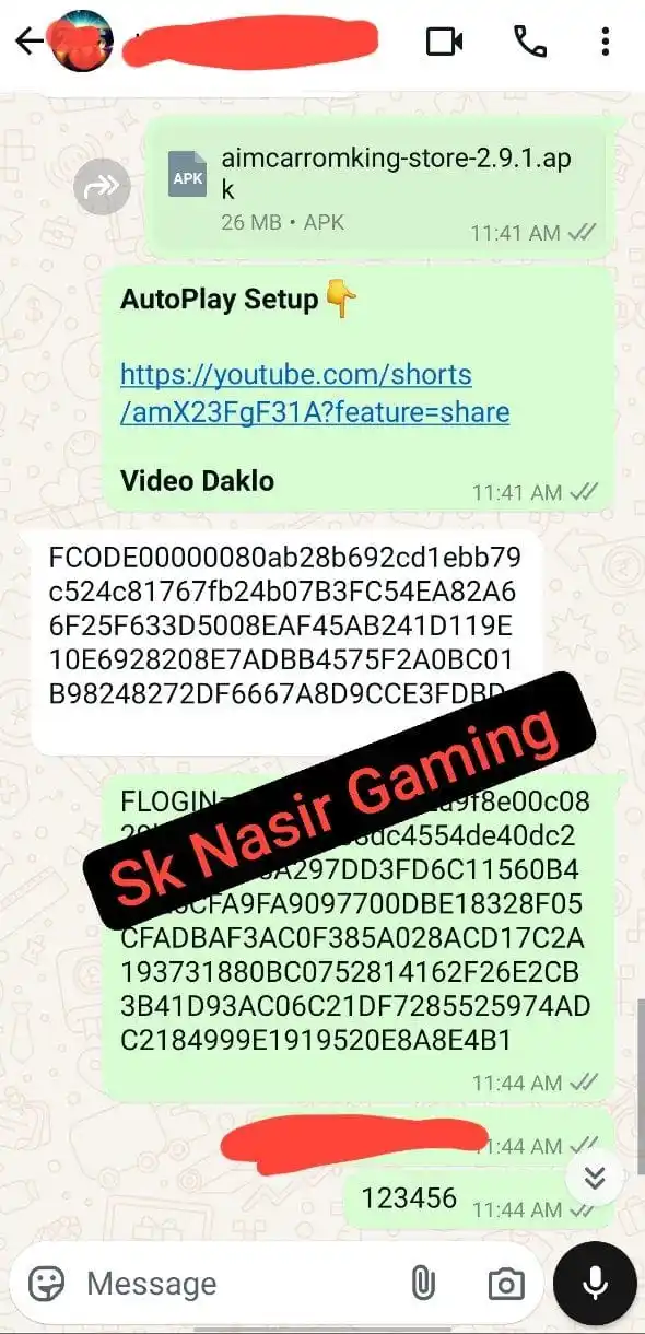 SK Nasir Gaming post