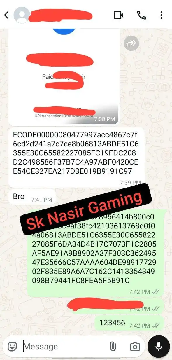 SK Nasir Gaming post