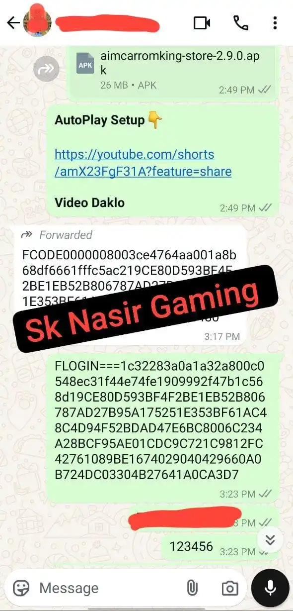 SK Nasir Gaming post
