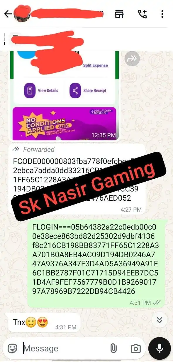 SK Nasir Gaming post