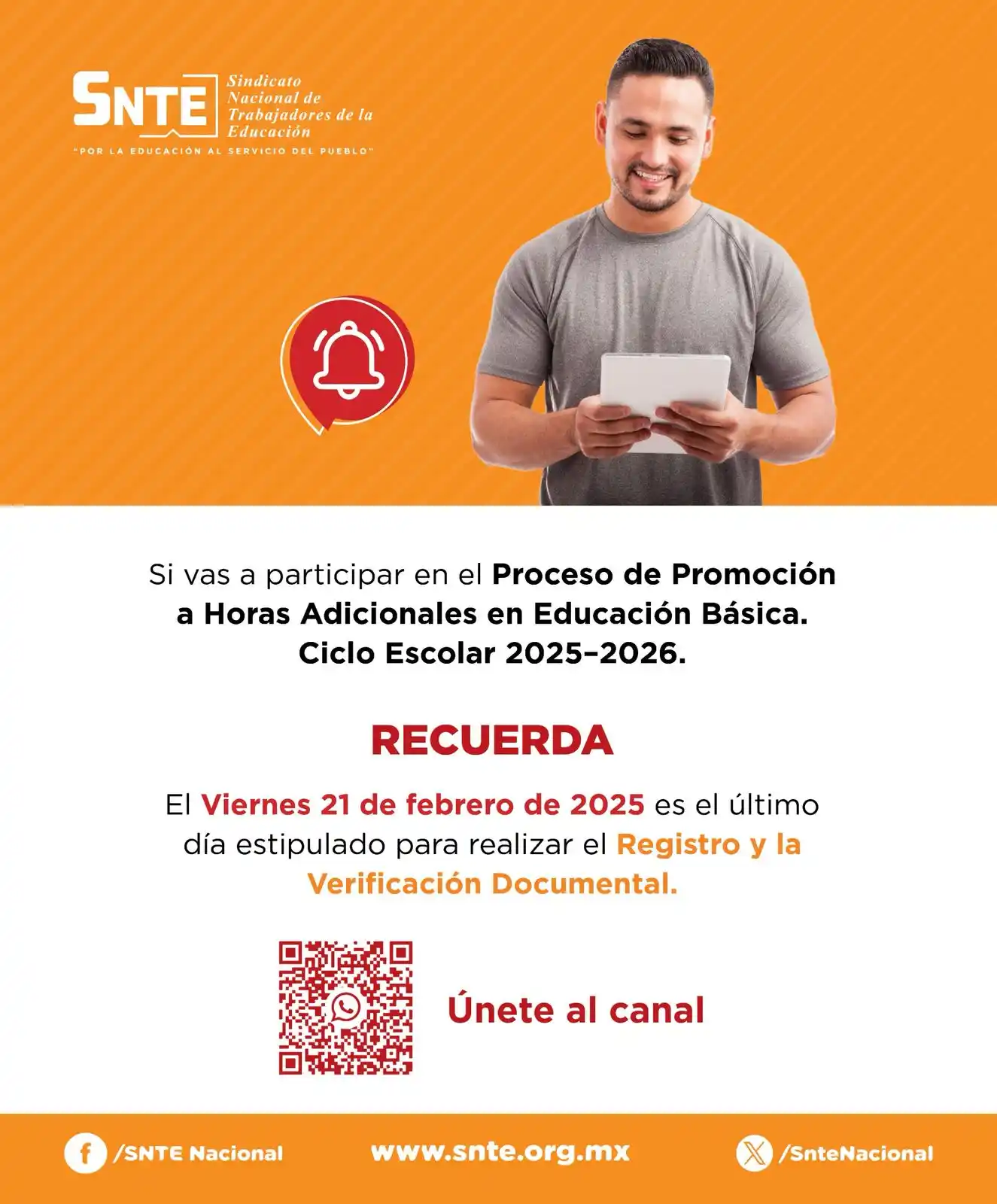 SNTE Nacional post