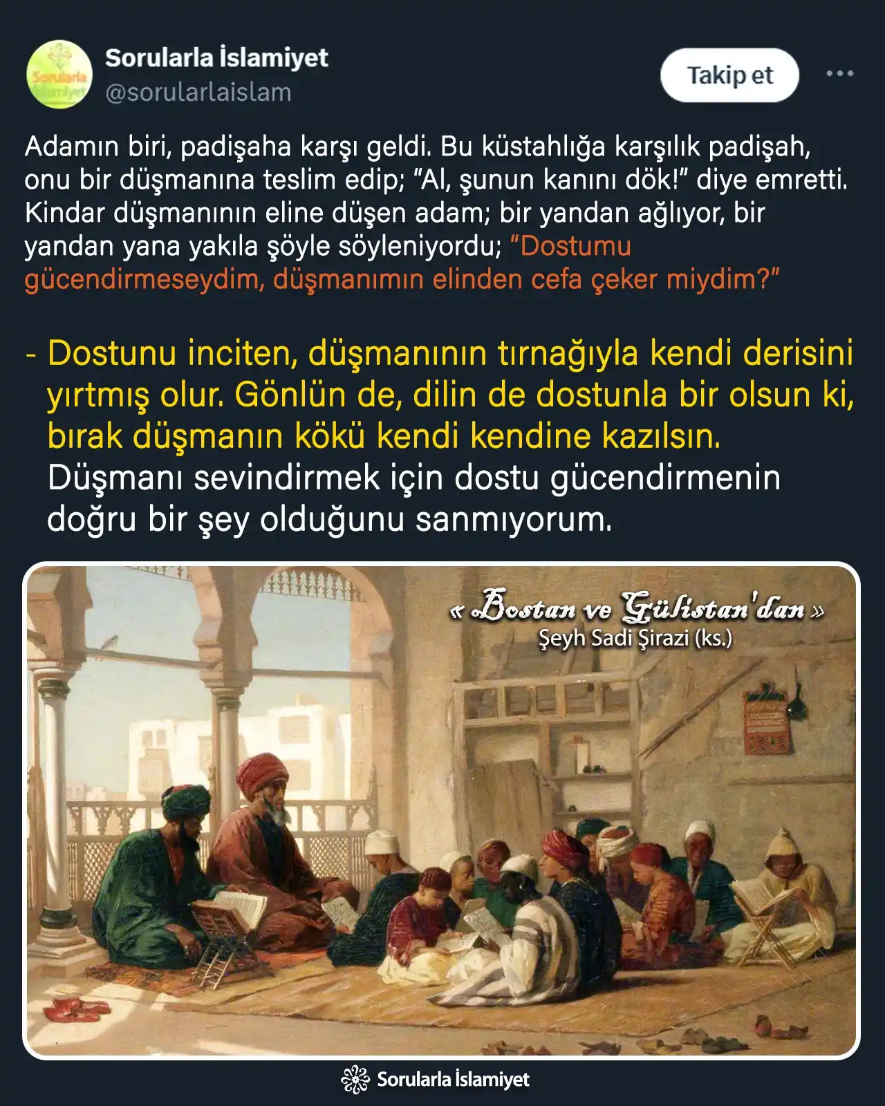 Sorularla İslamiyet (Resmi) post