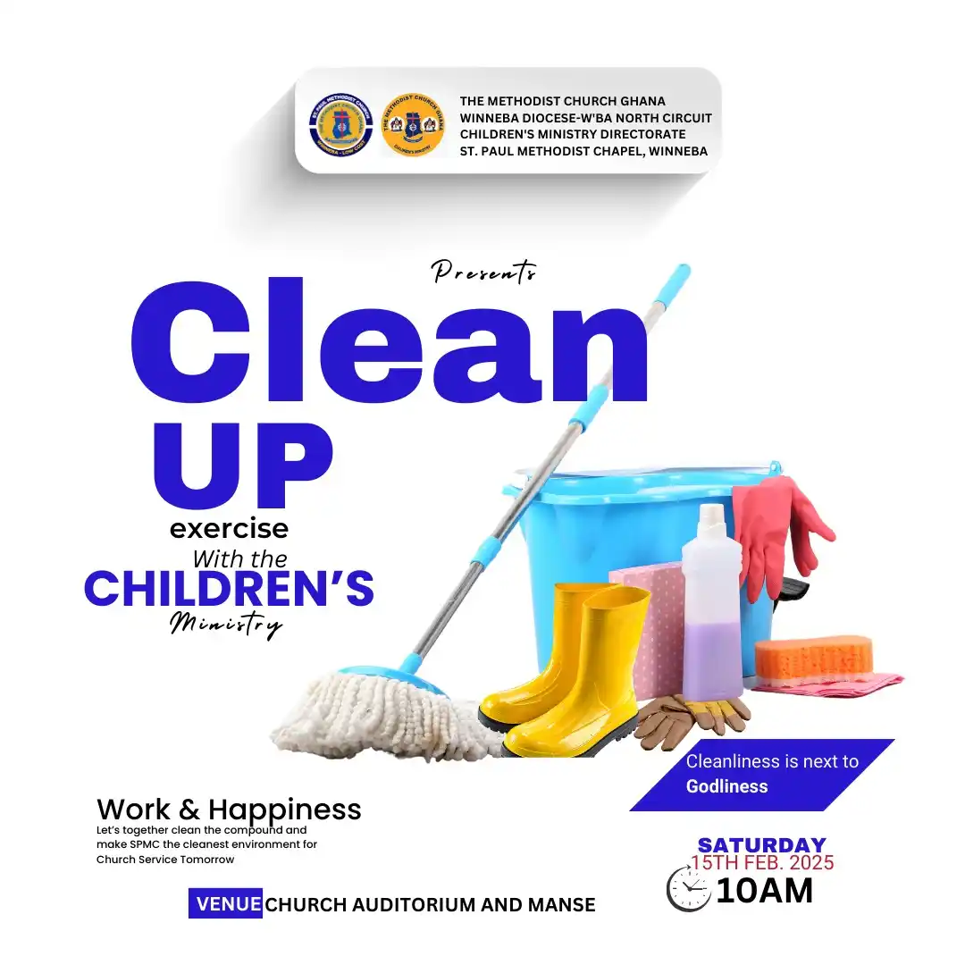 Image from SPMC_NEWS: *Saturday 15th February, 2025* there will be a *Clean up exercise* at ...