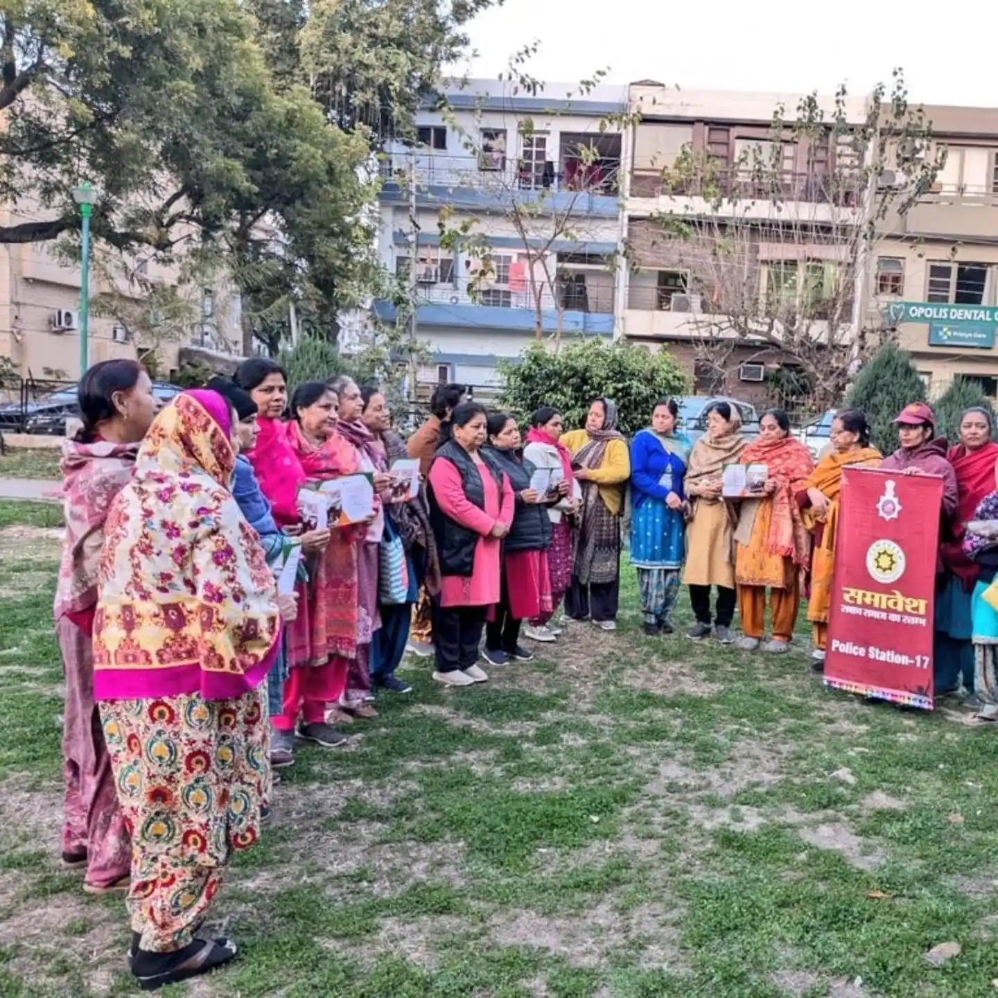 Image from SSP UT CHANDIGARH (Official Account): 🚨 Raising Awareness on Domestic Violence! @ChdPol PS-17 <a class="te...