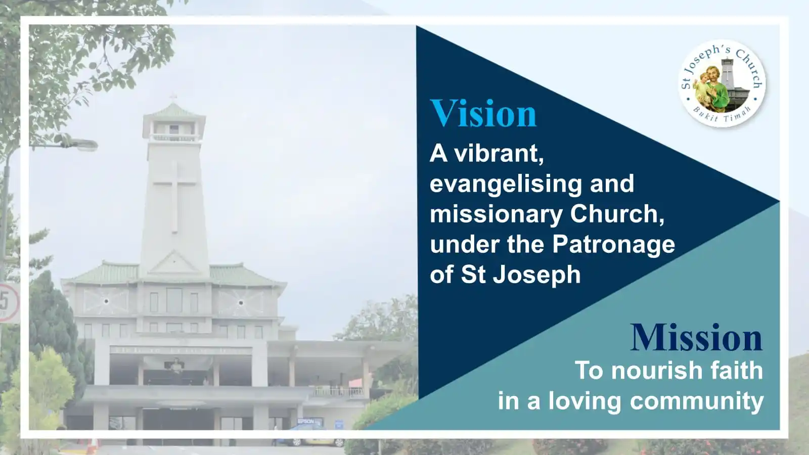 St. Joseph's Church (Bukit Timah) post