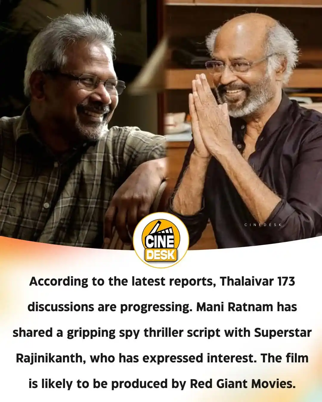 Image from ⭐ Style Star ⭐: ⭐SuperStar Rajinikanth ⭐ Maniratnam💥 ⭐After 33 Years , Joined in Spy...