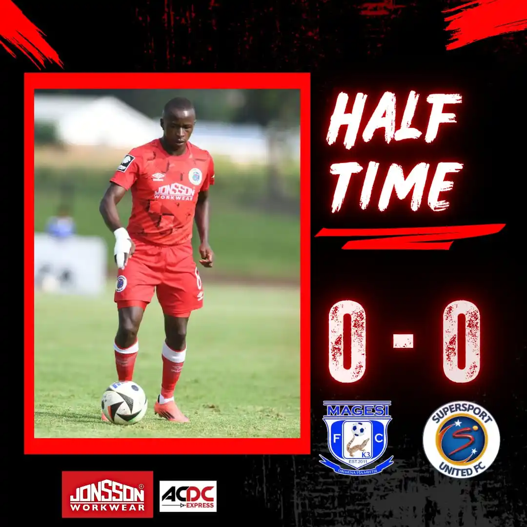Image from SuperSport United Football Club: All square at the break 🔒 Still all to play for in the second half!⚽ ...
