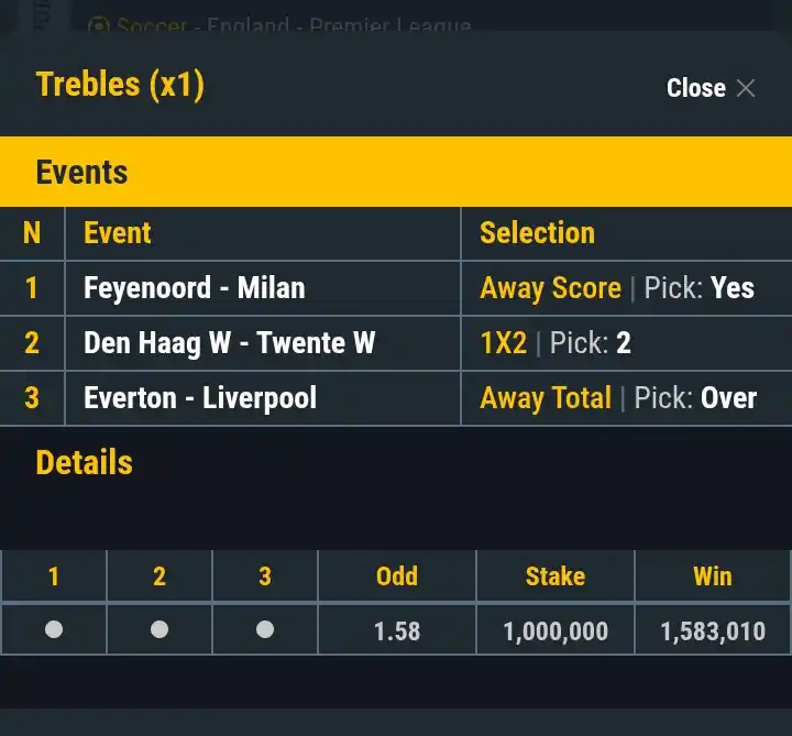 SURE 1.50 ODDS DAILY 🤓💥✅ post