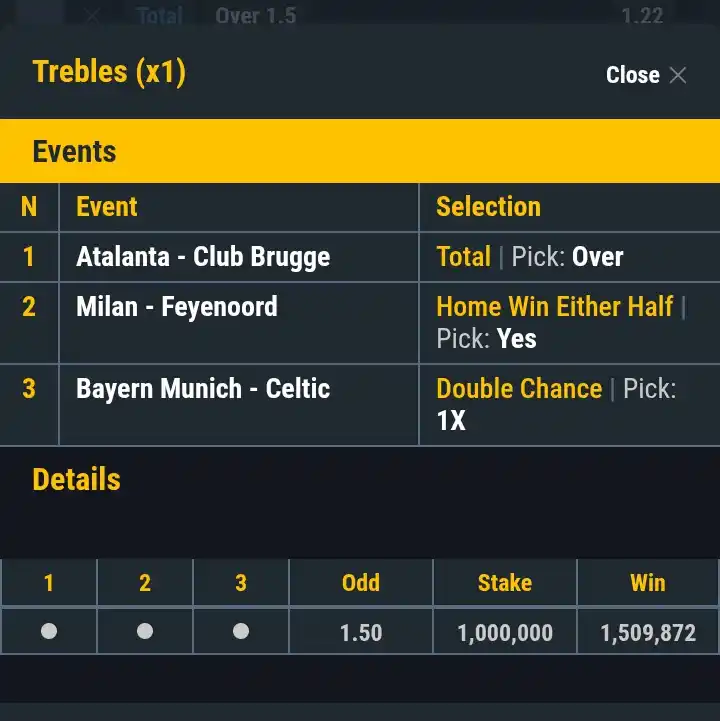 SURE 1.50 ODDS DAILY 🤓💥✅ post