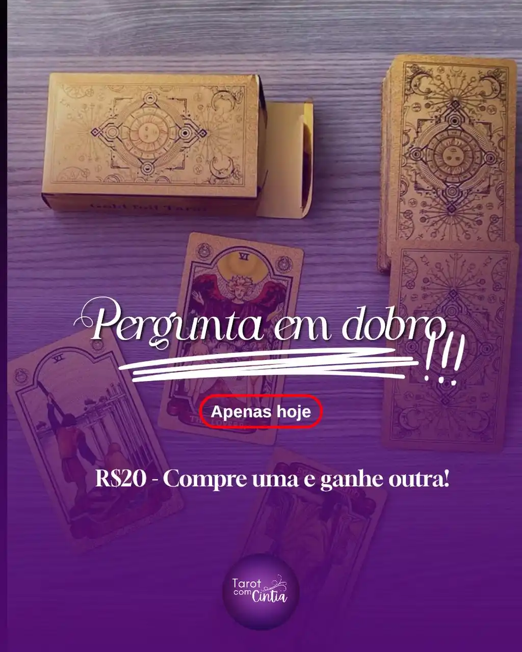 Tarot com Cintia post