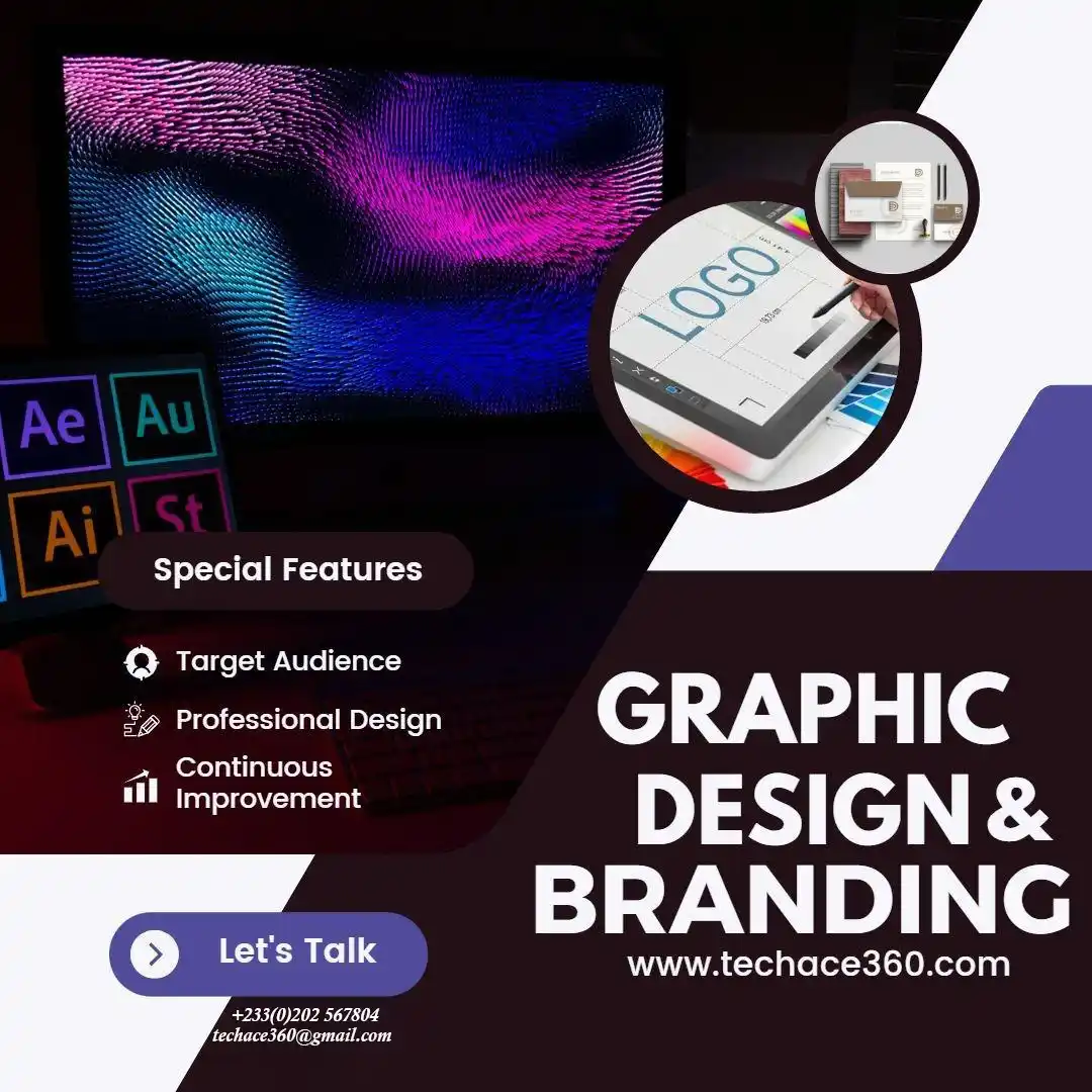 Image from Tech Ace 360: For your Graphic Design and Branding, kindly send us a Dm or contact u...