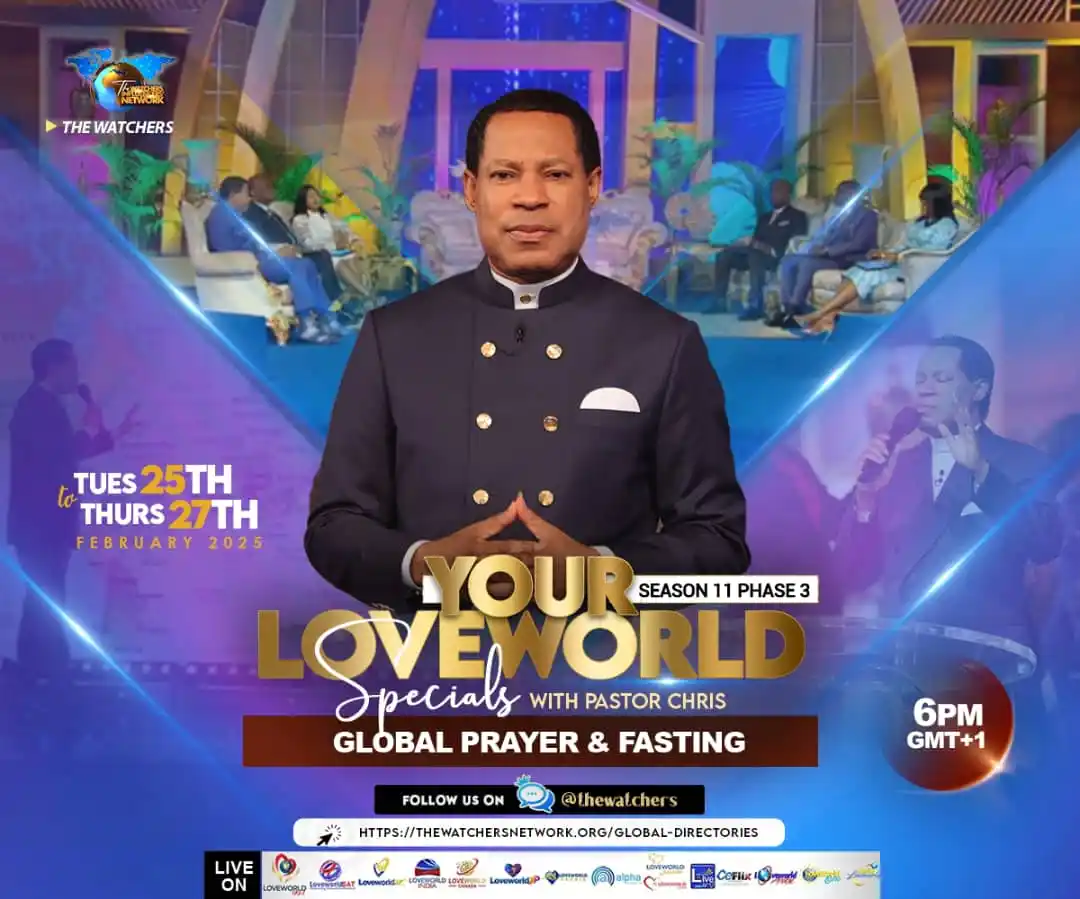 Image from 𝐓𝐇𝐄 𝐊𝐈𝐍𝐆𝐈𝐍𝐆 𝐋𝐈𝐅𝐄 👑: 🔥 𝗪𝗘 𝗔𝗥𝗘 𝗟𝗜𝗩𝗘 – 𝗗𝗔𝗬 𝟮! 🔥  The second day of Global Pray...