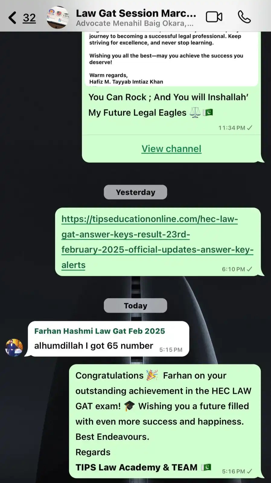 Image from TIPS LAW ACADEMY AND EDUCATIONAL CONSULTANTS: 🌟 Alhamdulillah! Another Success Story from TIPS Education! 🎉 All p...