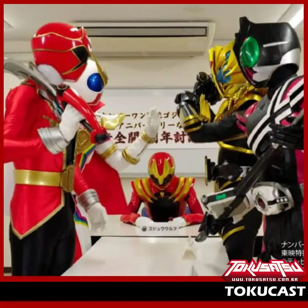 Image from Tokusatsu.com.br: Gozyuger é realmente uma série de aniversário? É isso o que os heróis ...