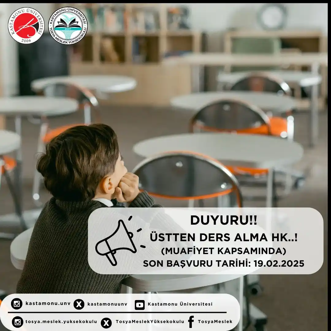 TOSYA MESLEK YÜKSEKOKULU post