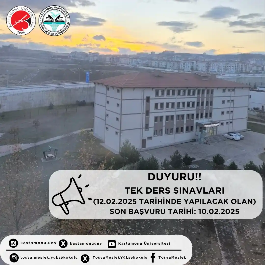 TOSYA MESLEK YÜKSEKOKULU post