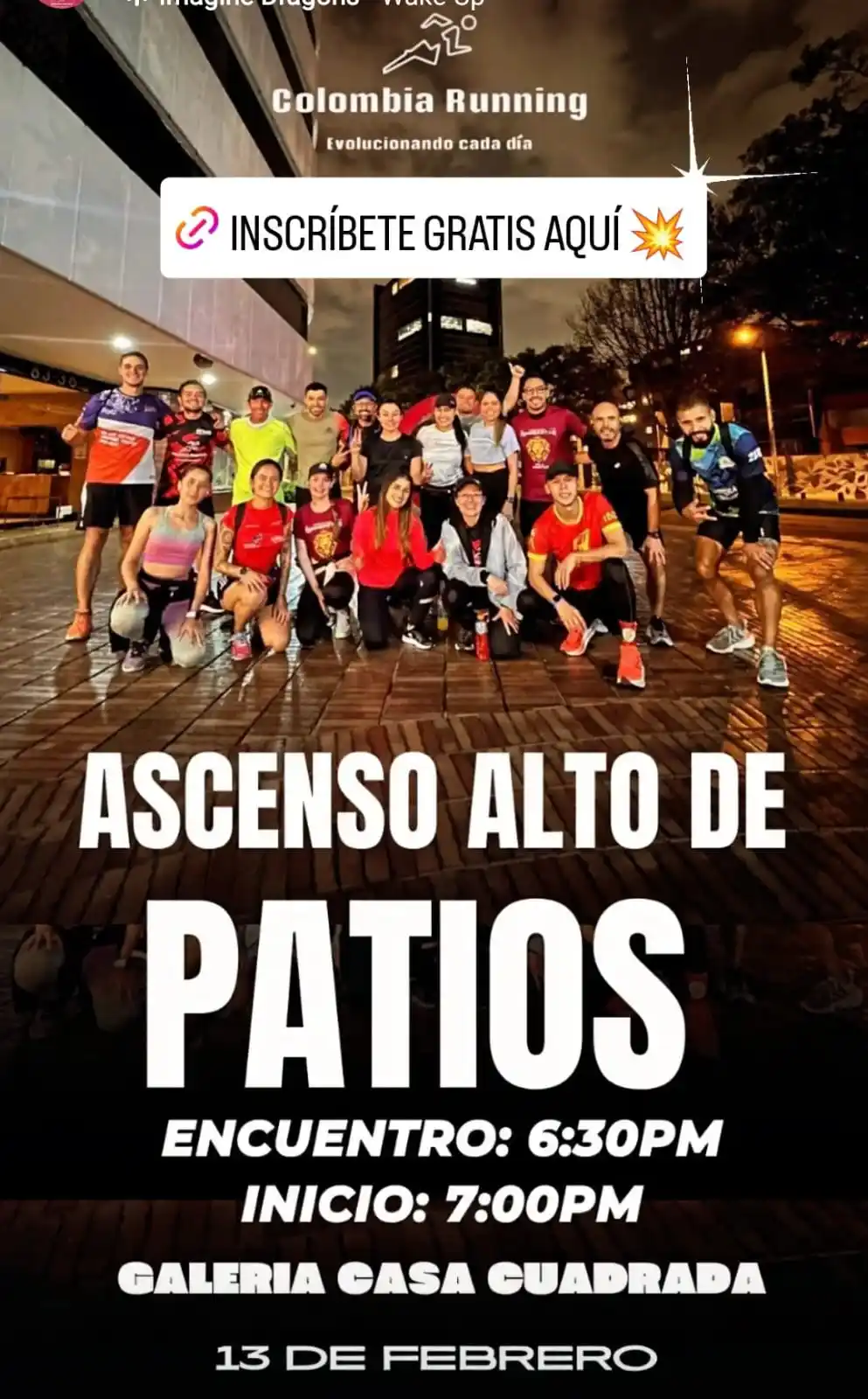 Travesía Deportiva Bogotá post