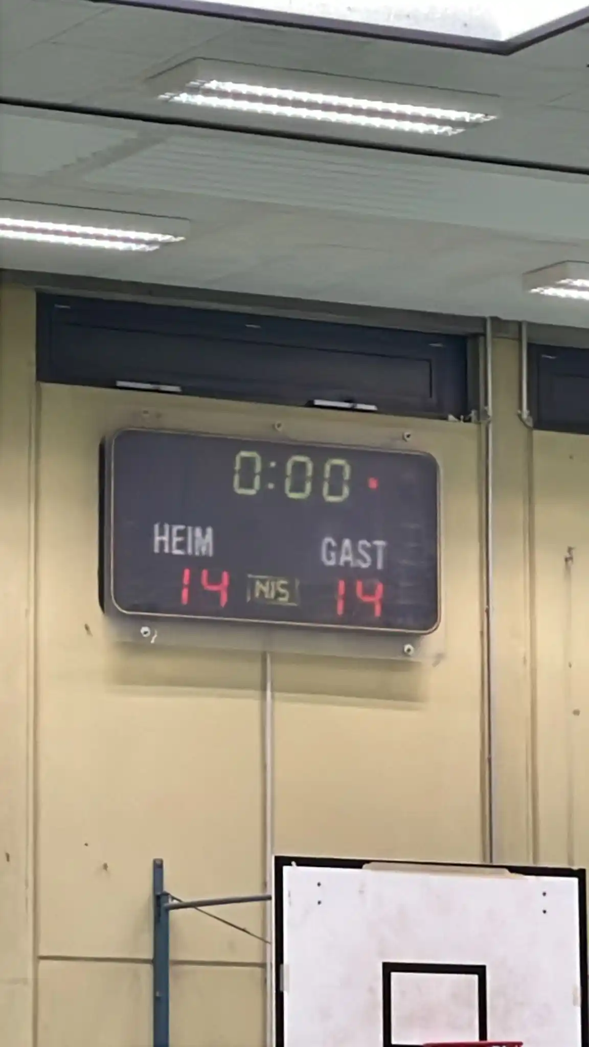 TSV Schwarzenbek Handball post