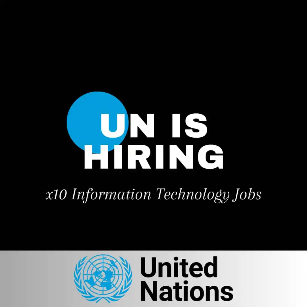 Image from United Nations Careers: ๐๐ฑ๐๐ ๐๐ง๐ข๐ญ๐๐ ๐๐๐ญ๐ข๐จ๐ง๐ฌ (๐๐) ๐๐จ๐๐ฌ ๐ข๐ง ๐๐ง๐๐จ๐ซ๐ฆ...