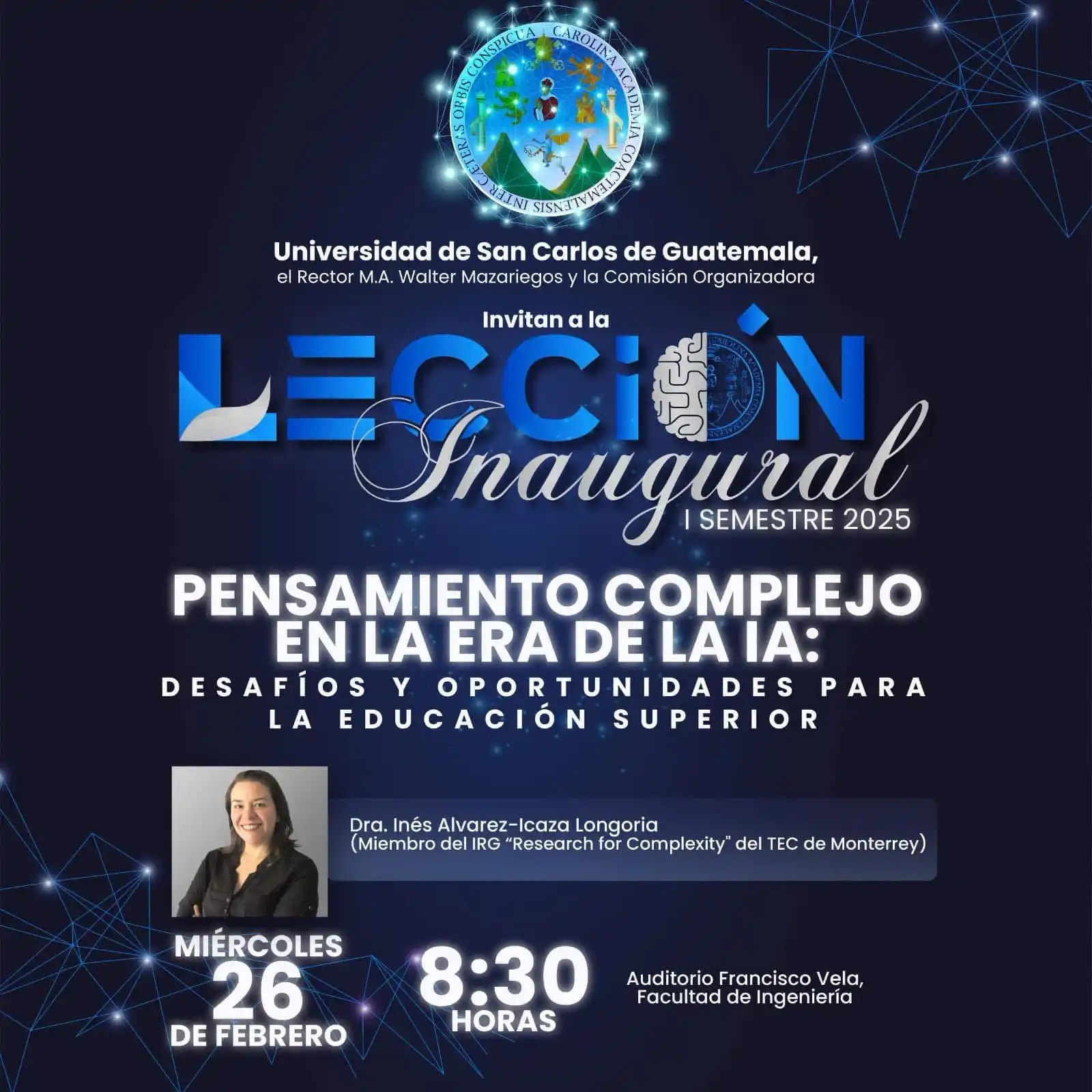 Image from Universidad de San Carlos de Guatemala: ¡Atención, Comunidad Universitaria! 🎓 Todos cordialmente invitados a...