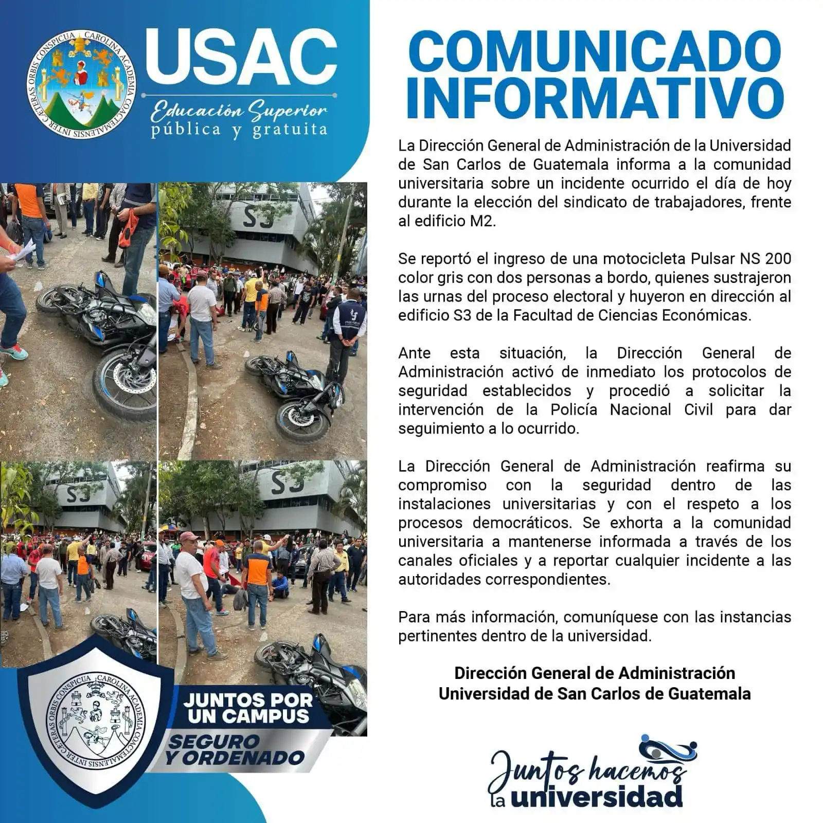 Universidad de San Carlos de Guatemala post
