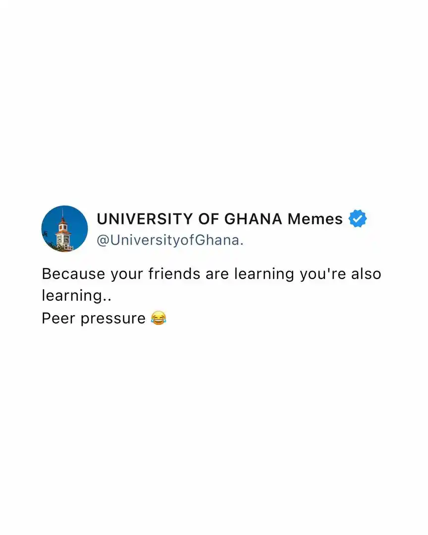 UNIVERSITY OF GHANA Memes😅 post