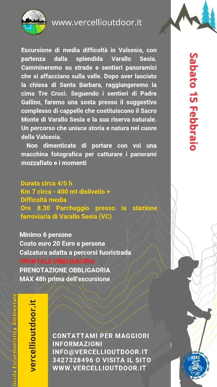 Vercellioutdoor, resta aggiornata/o sulle prossime uscite in Mountain Bike, Gravel, Trekking post