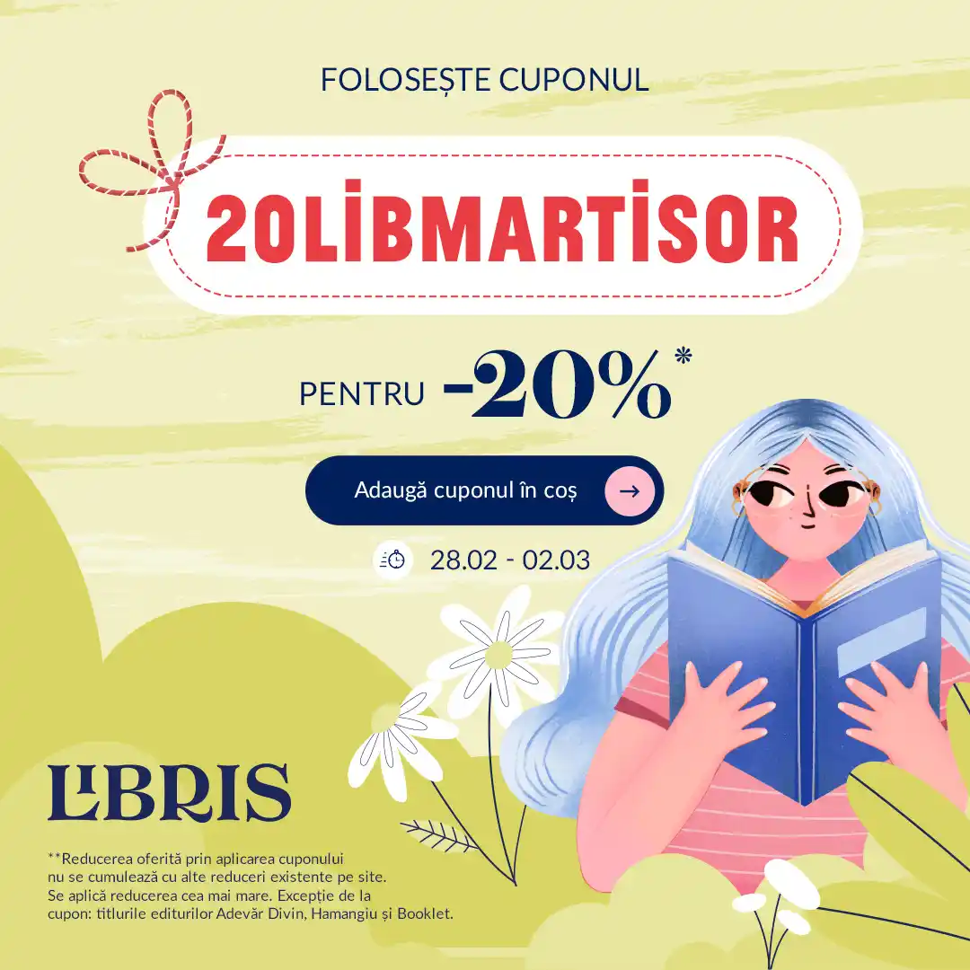 Image from VIP Deals Romania - Vouchere si Reduceri zilnice! ⚠️: 💸 *Oferta - [Libris]* ✅  🎁 Ai primit un Cupon de 20% Reducere! Marti...