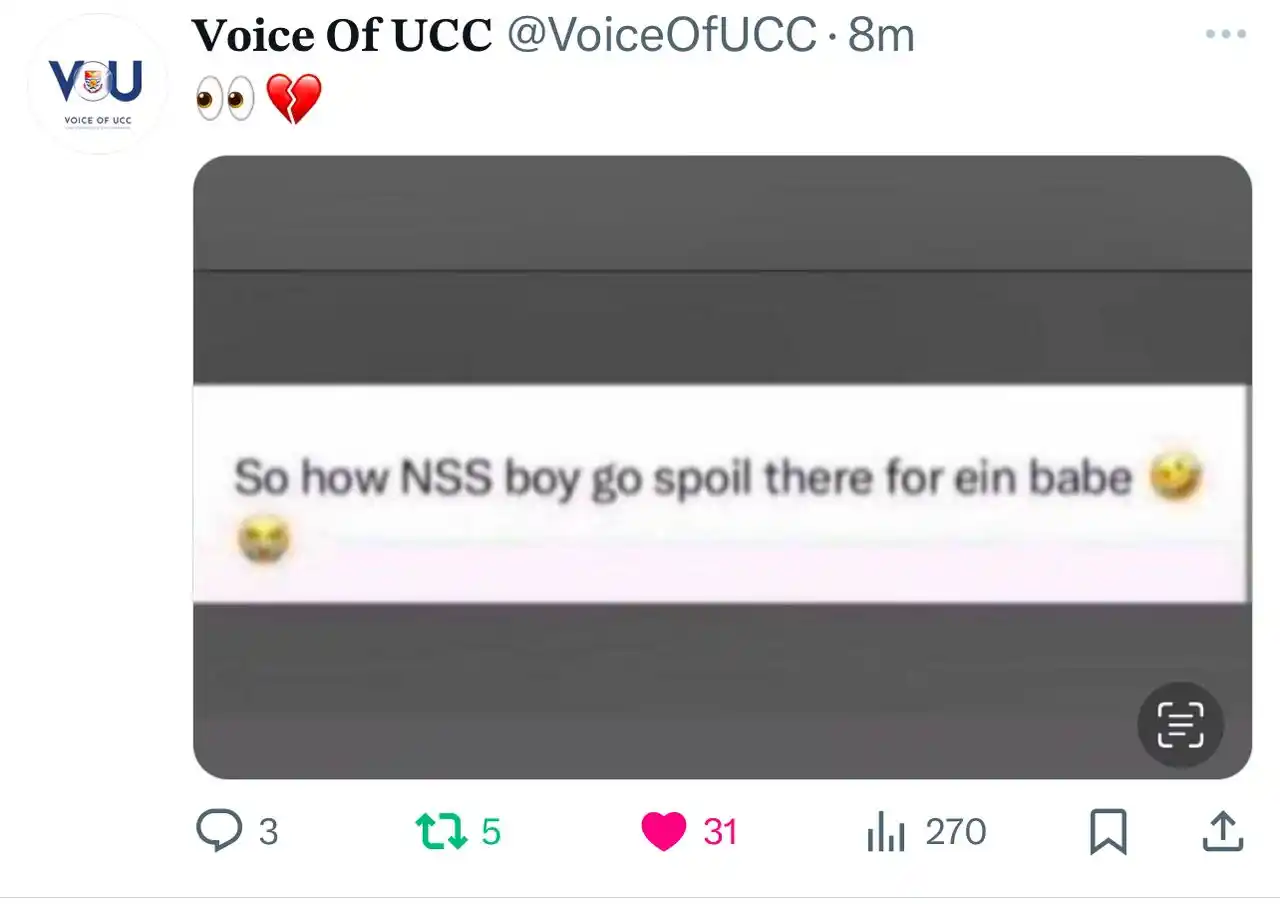 𝐕𝐎𝐈𝐂𝐄 𝐎𝐅 𝐔𝐂𝐂 𝐎𝐅𝐅𝐈𝐂𝐈𝐀𝐋 𝐂𝐇𝐀𝐍𝐍𝐄𝐋   post