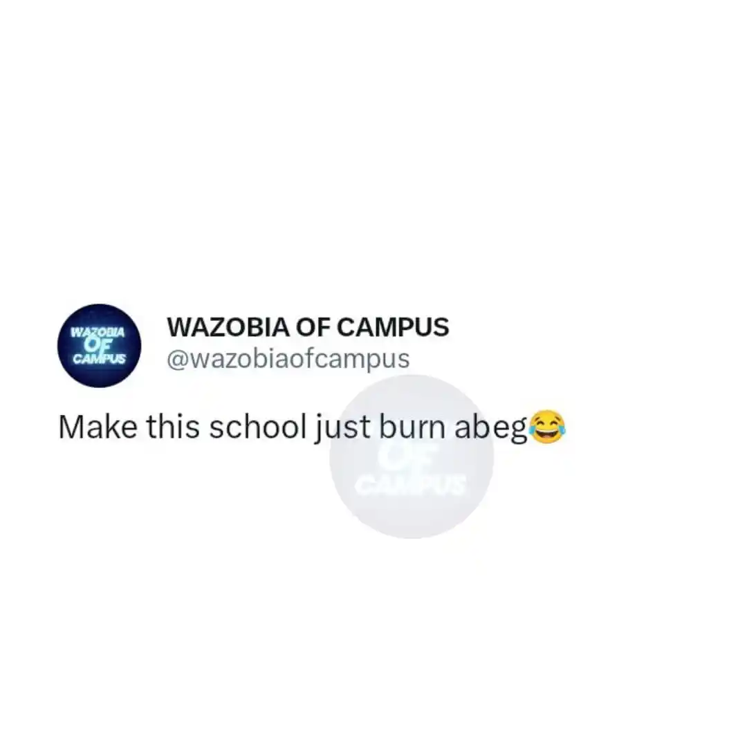 WazobiaOfCampus post