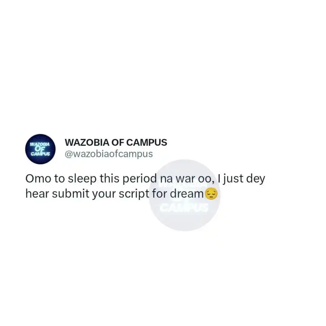 WazobiaOfCampus post