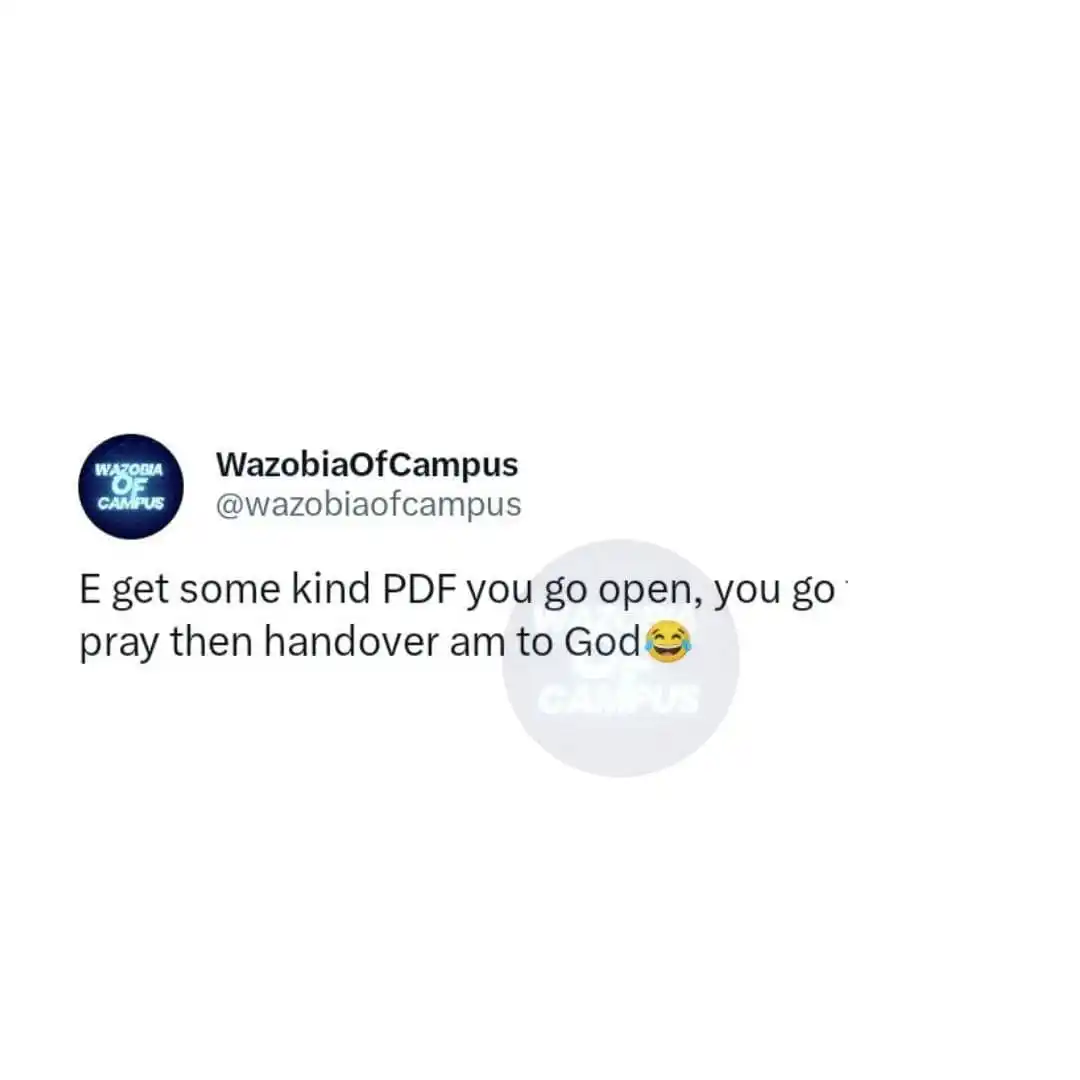 WazobiaOfCampus post