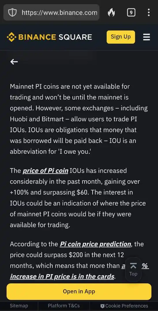 Image from WEB3 CRYPTO UPDATE: BREAKING: Binance Opens Community Vote on Pi Network Listing! 🚨  📢 B...