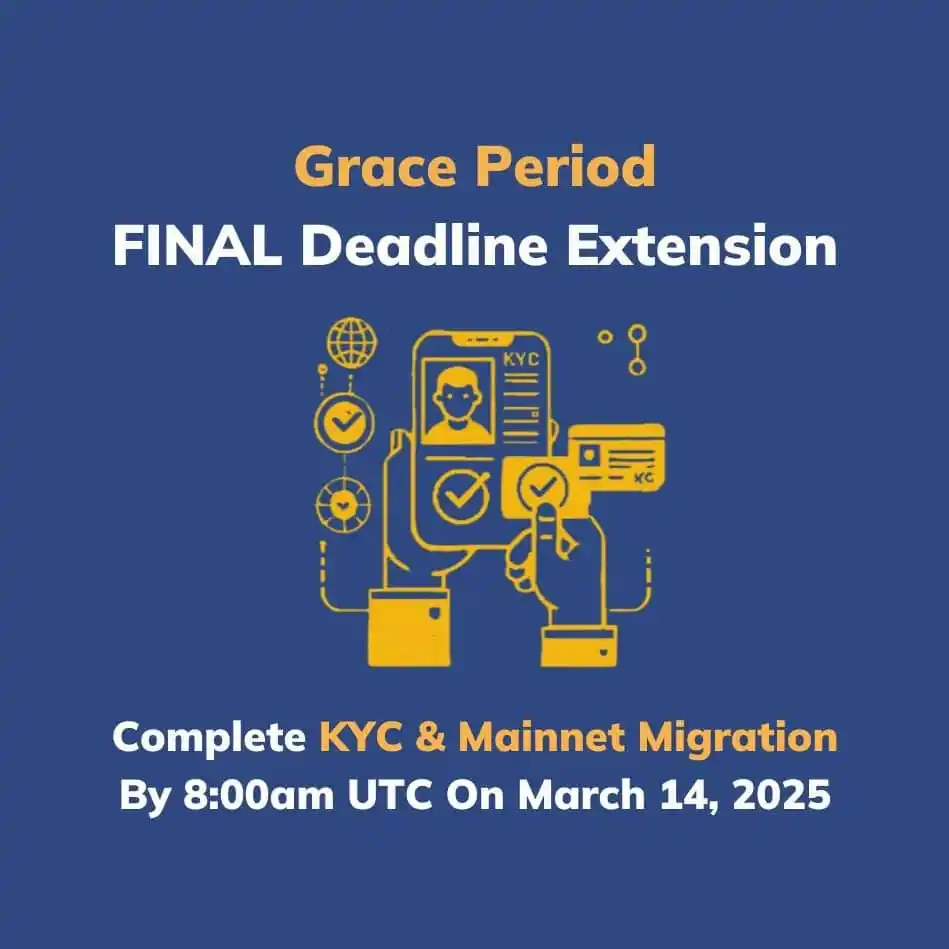 Image from Web.3.Verse.Airdrop⚡: Les délais de migration KYC et Mainnet pour la période de grâce ont ét...