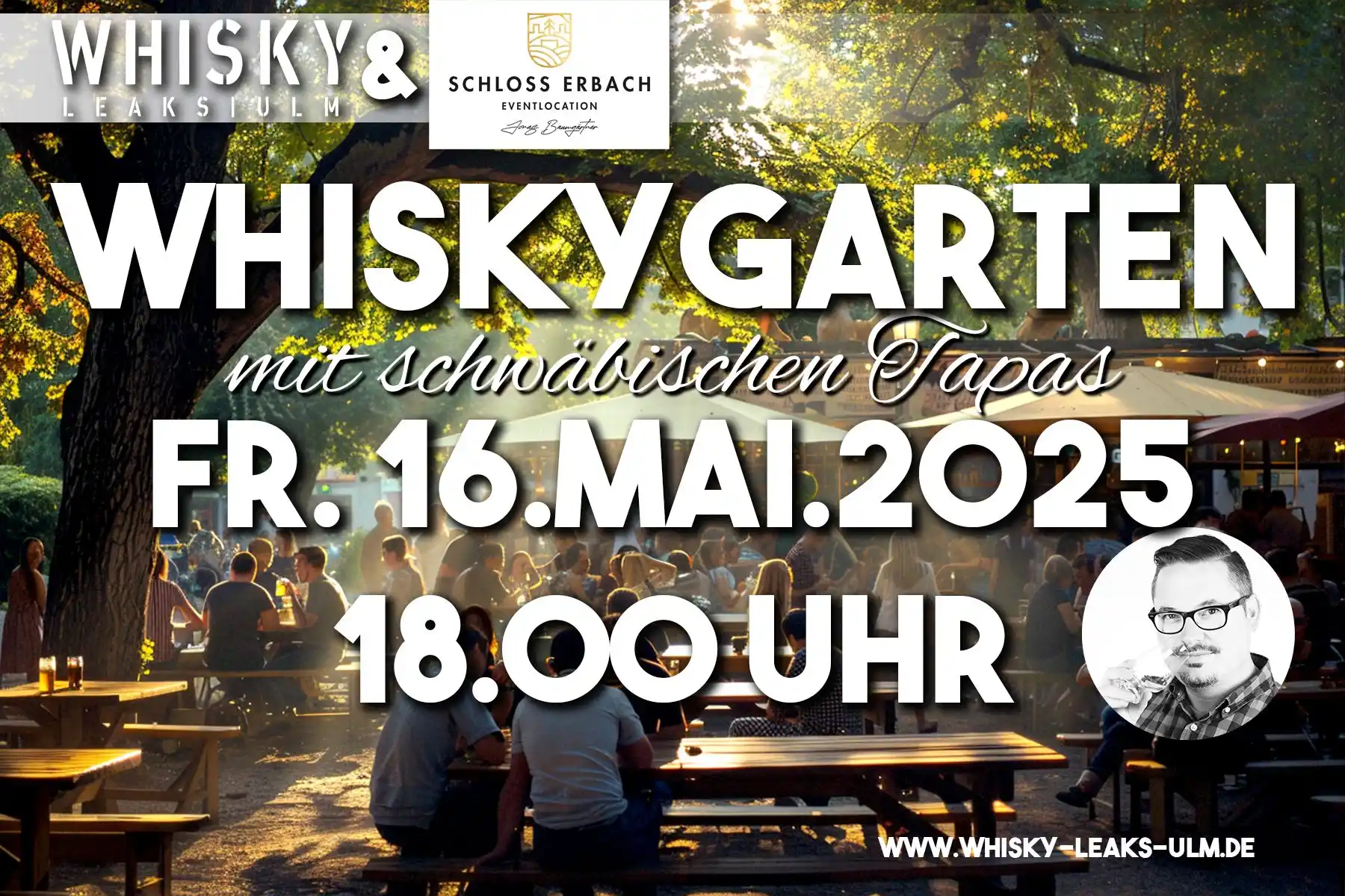 Image from Whisky Leaks Ulm News & Angebote: Erleben Sie einen unvergesslichen Abend im idyllischen Biergarten am S...