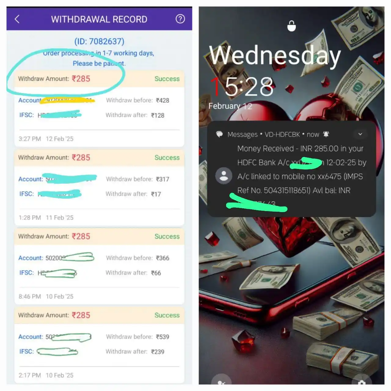 WITHOUT INVESTMENT EARNING WITH DEV post