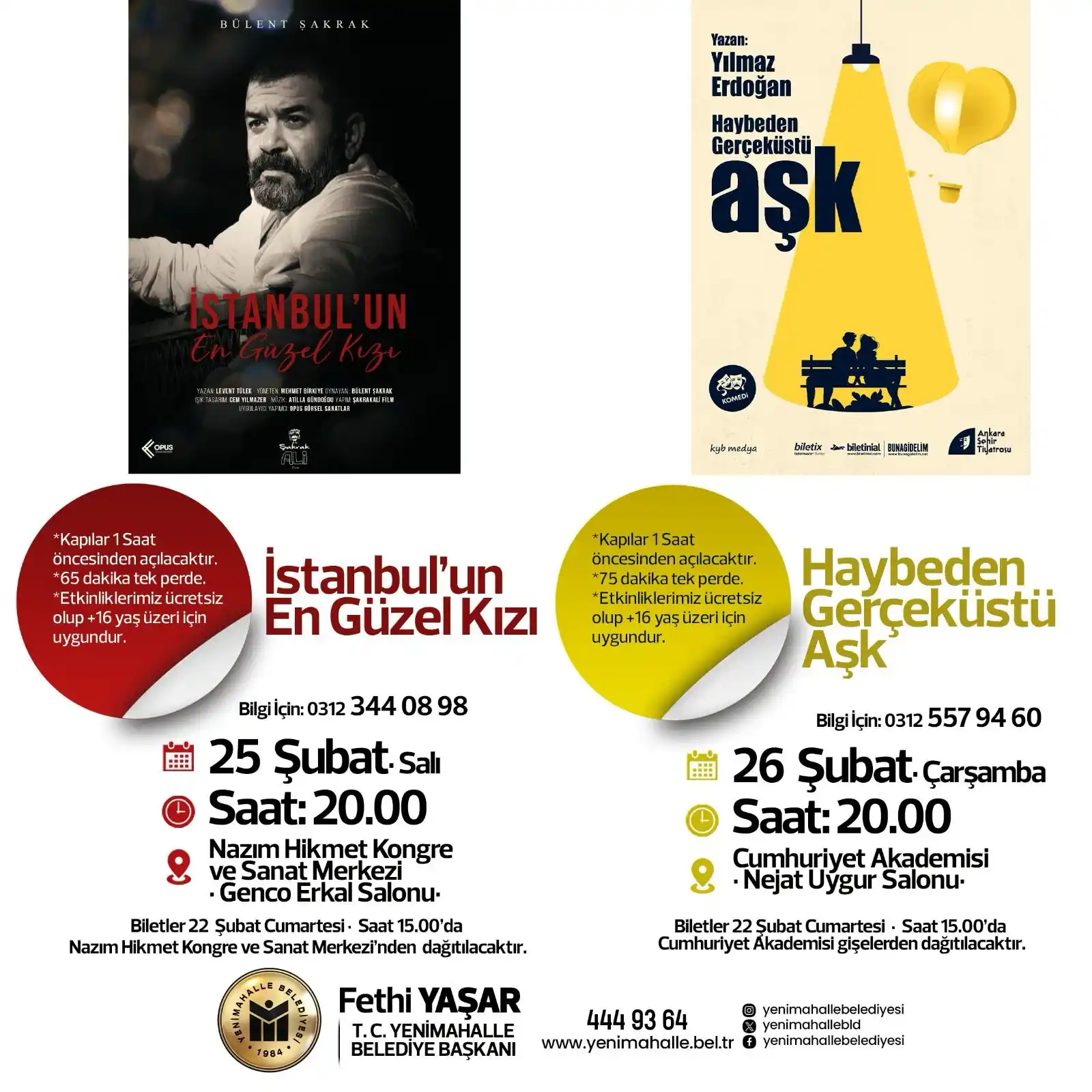 Yenimahalle Belediyesi post