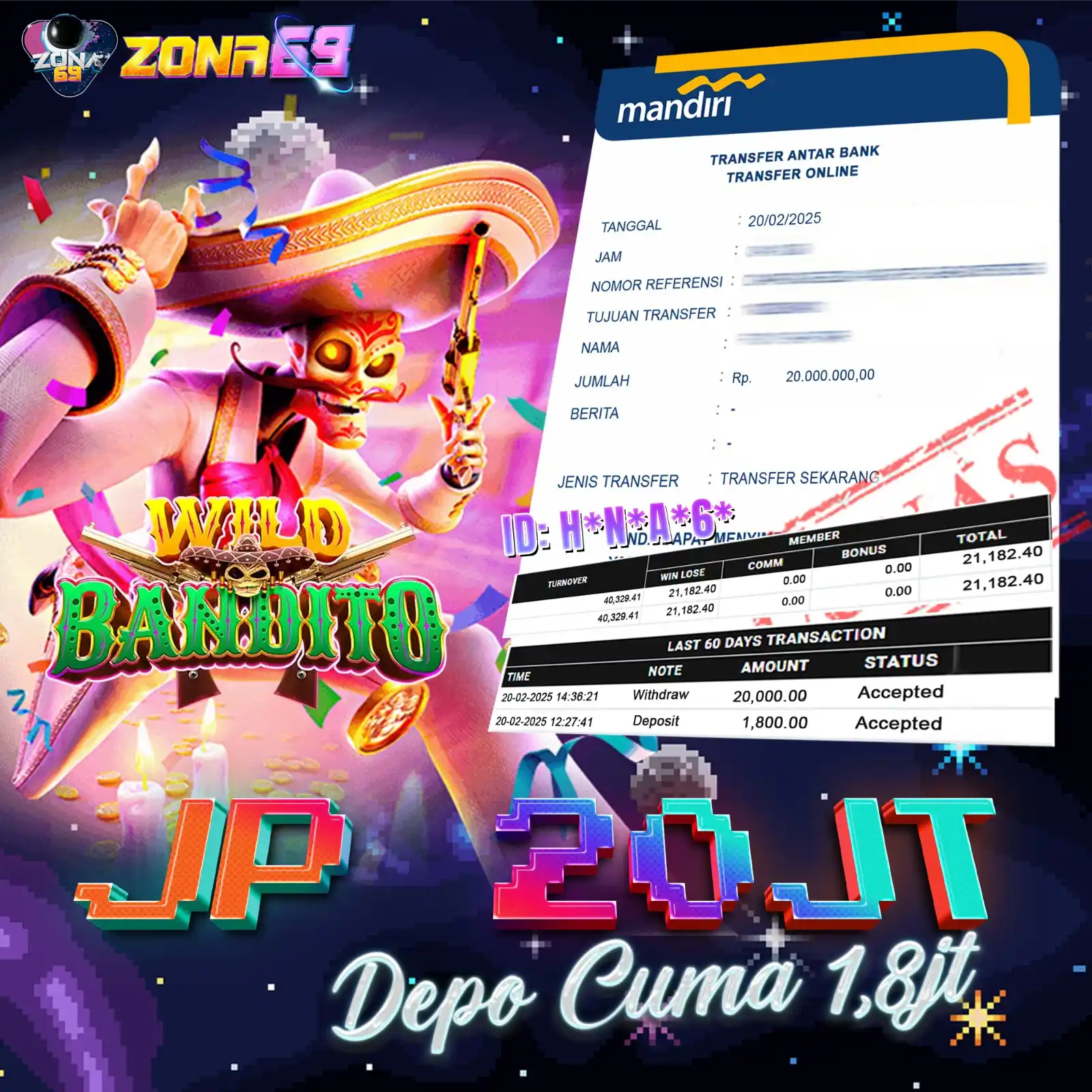 ZONA69 OFFICIAL post