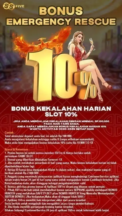 55FIVE SLOT | Channel Official post